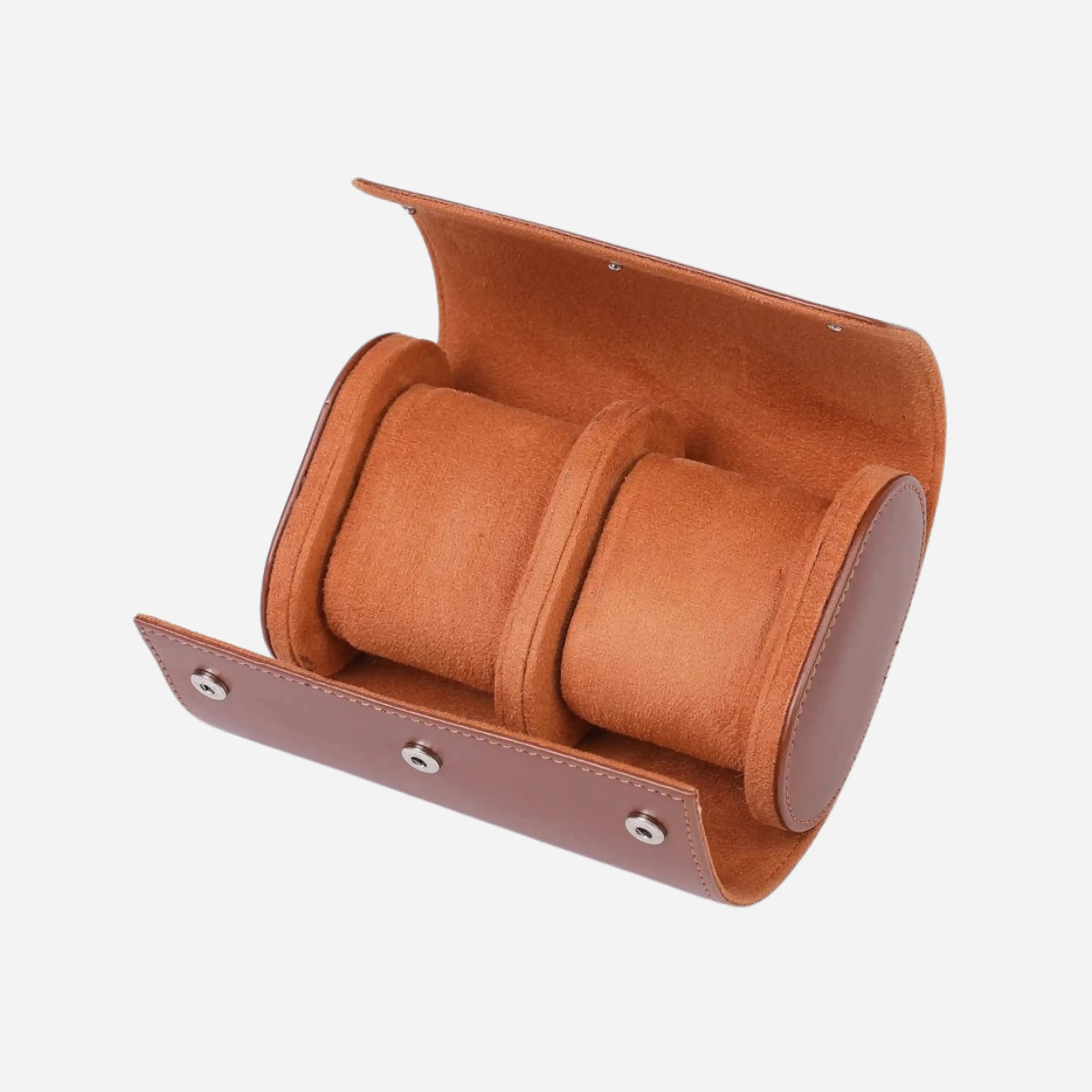 Premium Leather Watch Roll - Mettz Signature