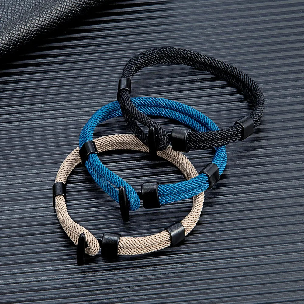 Milan Blue Rope Bracelet Padang - Mettz Signature