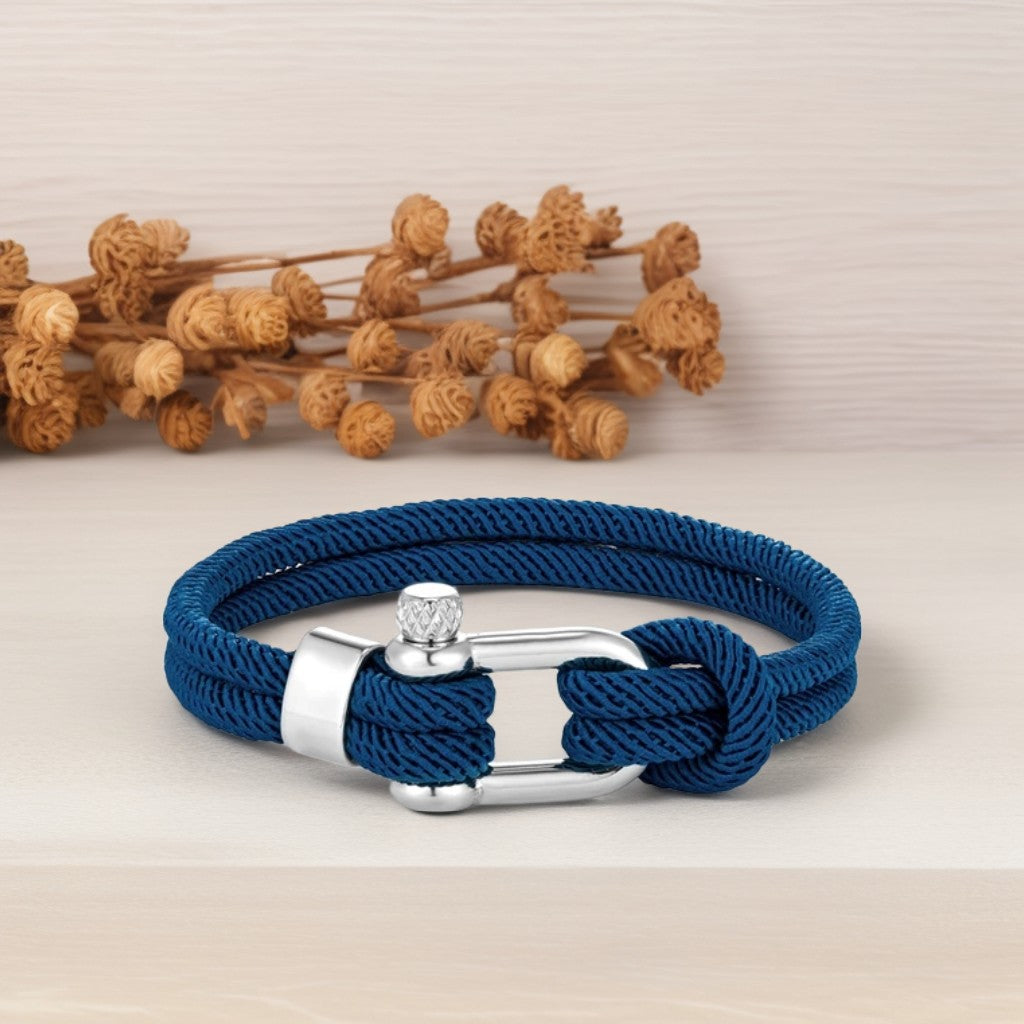 Blue Malibu Rope Bracelet - Mettz Signature