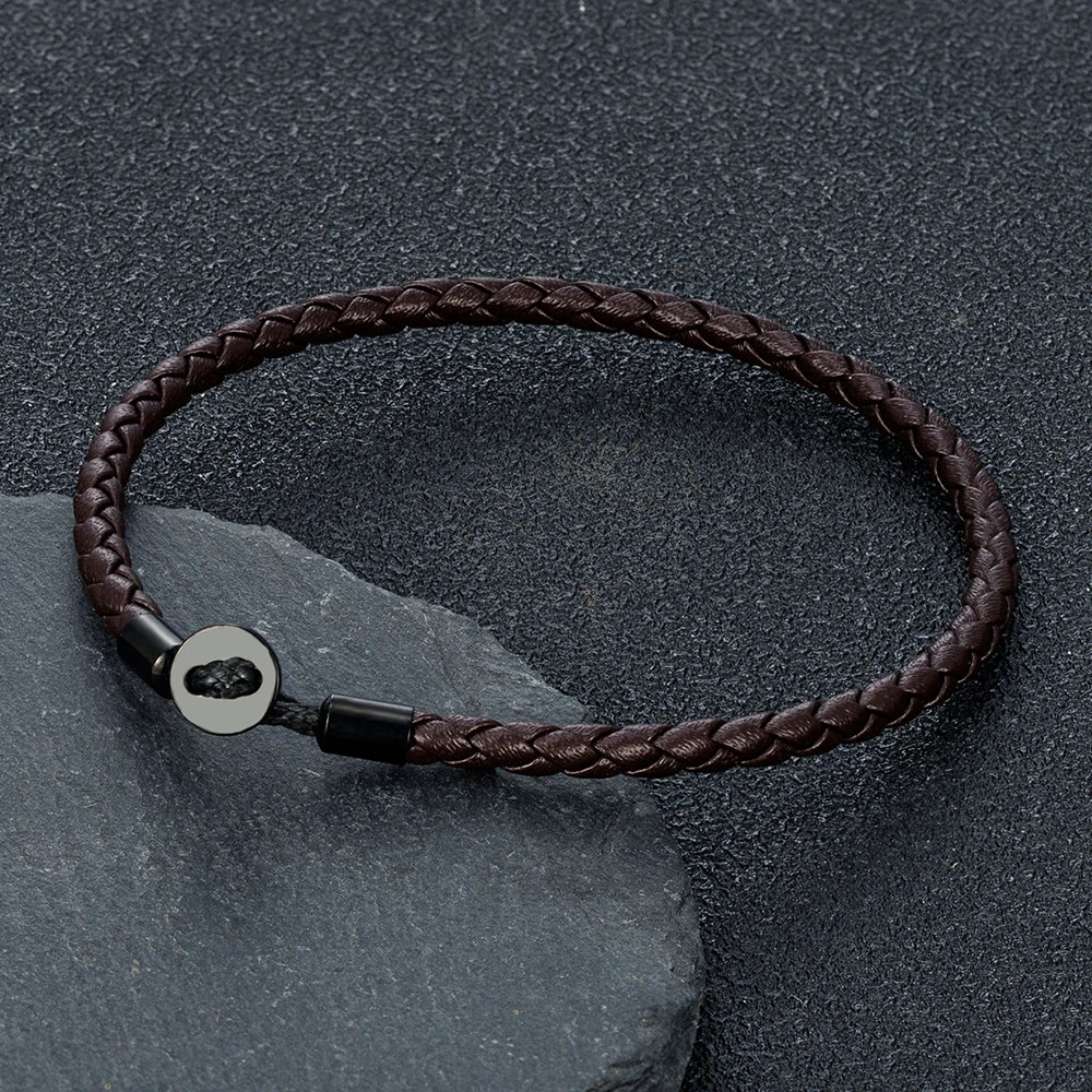 Mettz Minimalist Leather Bracelet - Mettz Signature
