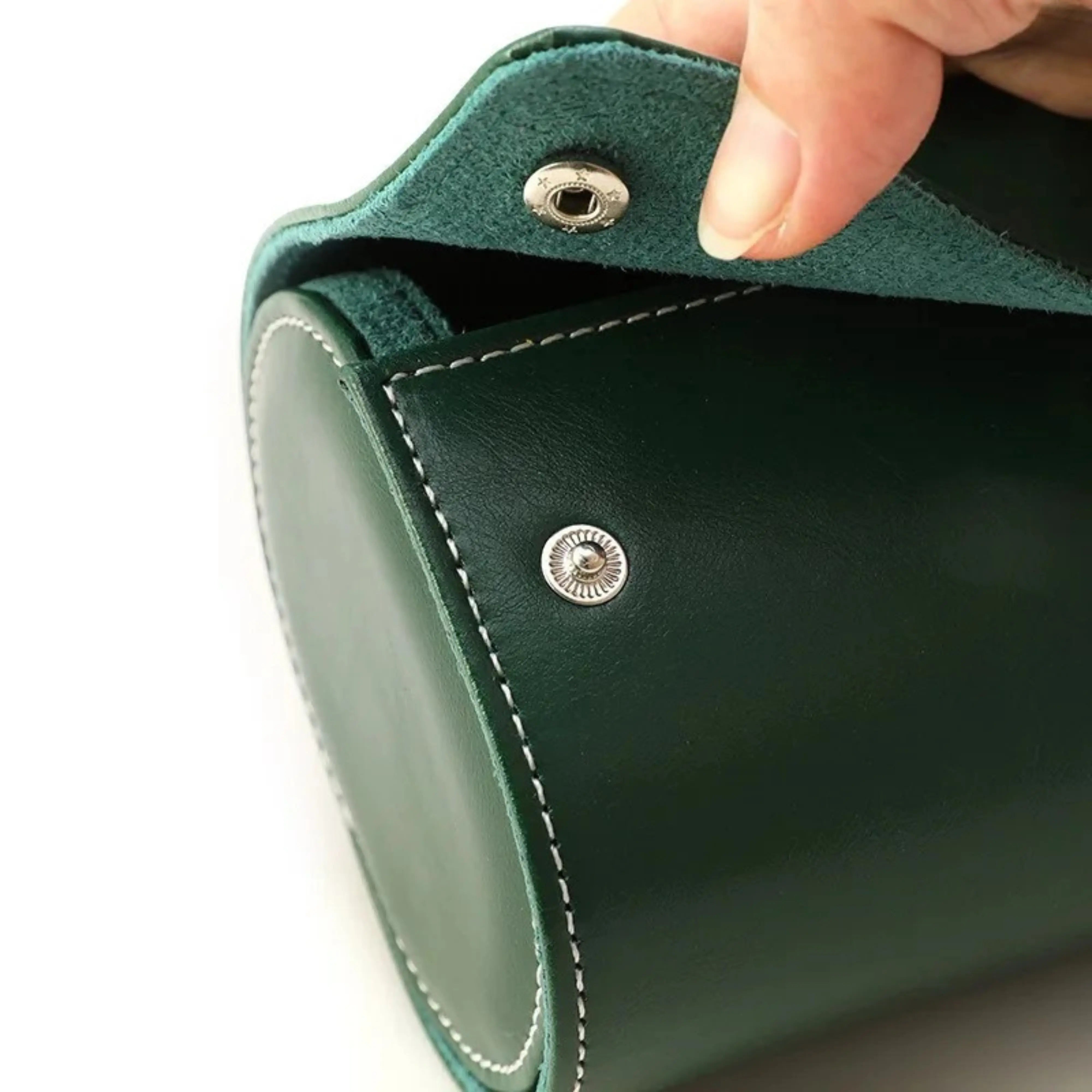 Premium Leather Watch Roll - Mettz Signature