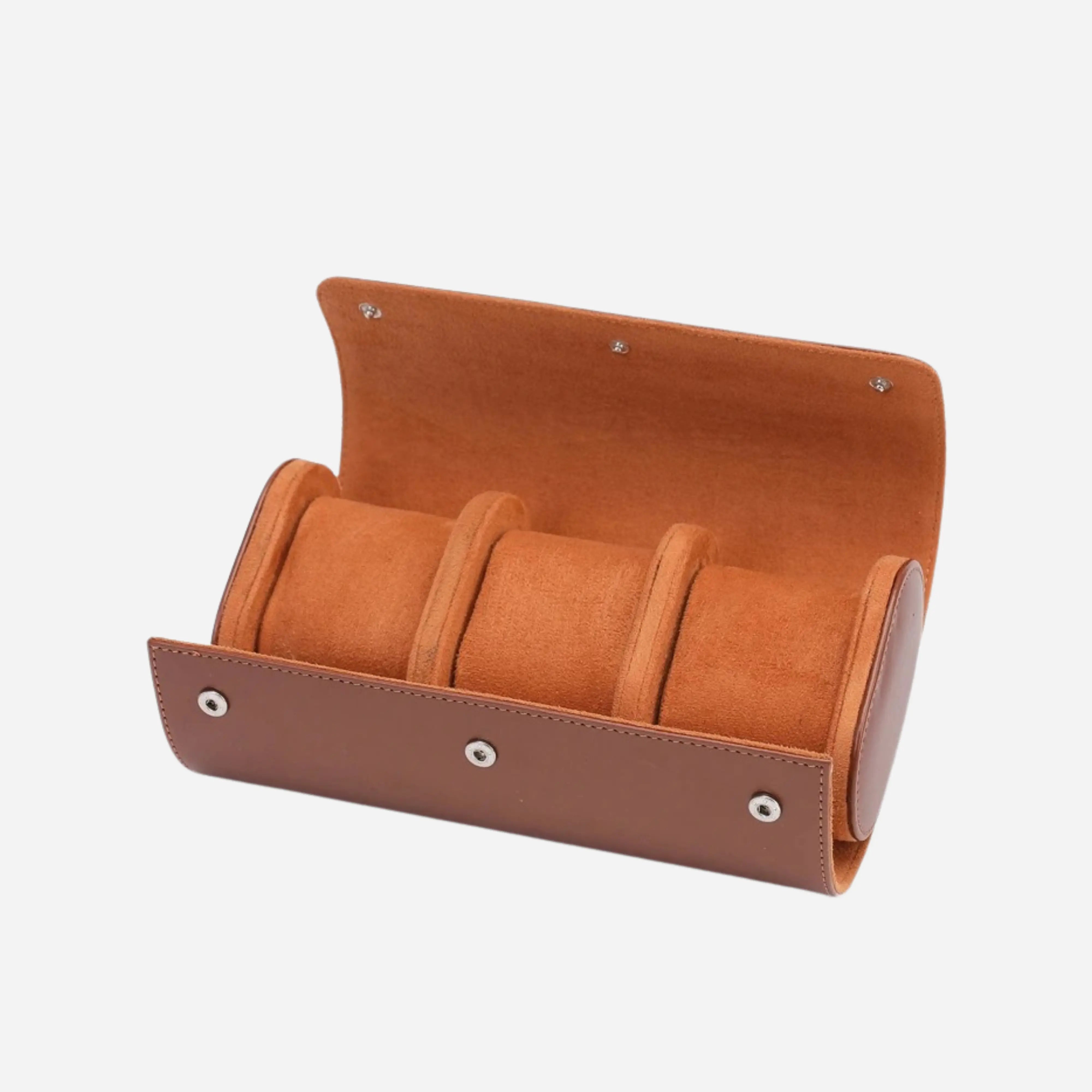 Premium Leather Watch Roll - Mettz Signature