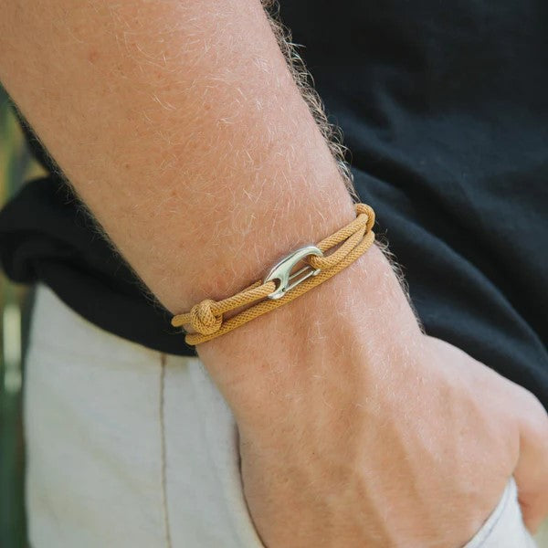 Milan Mustard Rope Bracelet Explorer - Mettz Signature