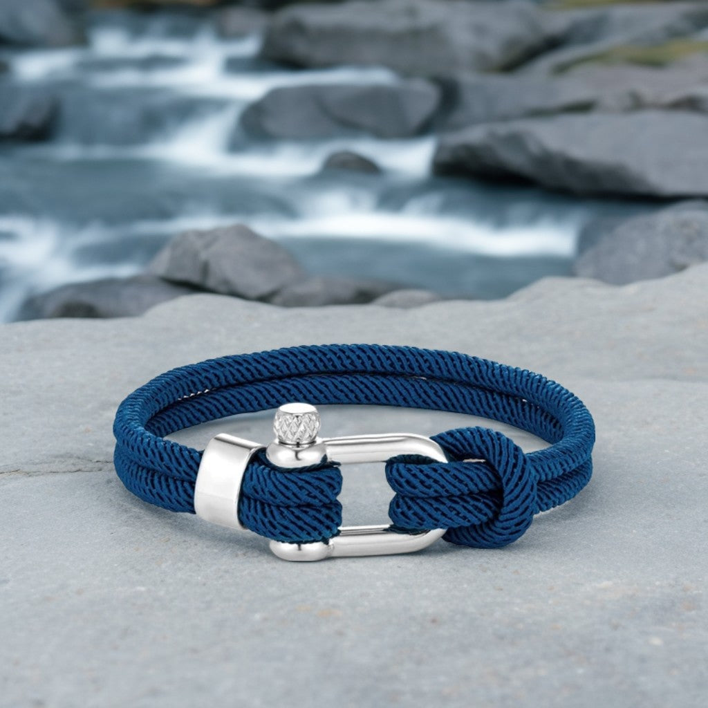 Blue Malibu Rope Bracelet - Mettz Signature