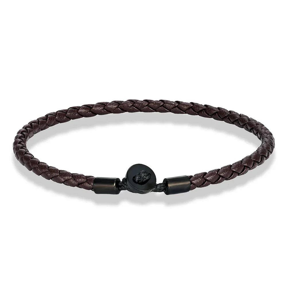 Mettz Minimalist Leather Bracelet - Mettz Signature