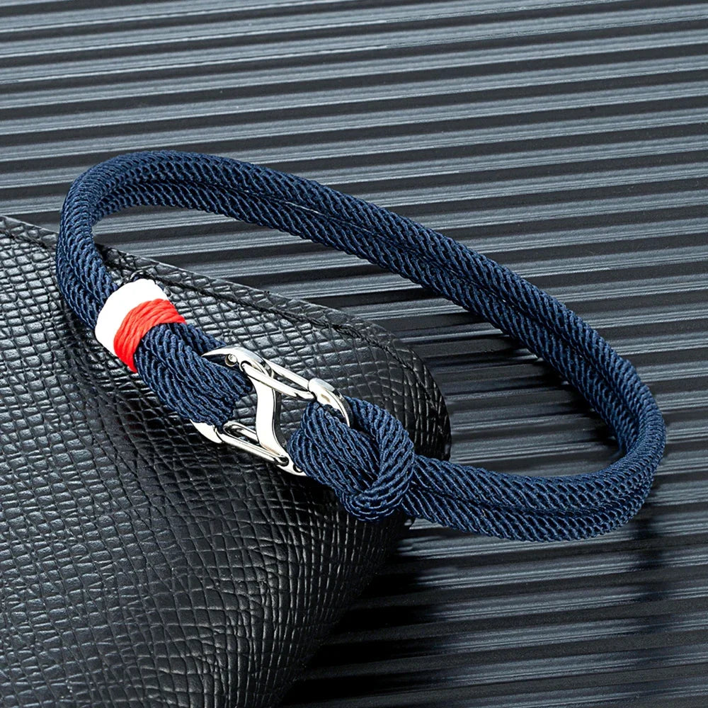 Mettz Navy Rope Bracelet - Mettz Signature